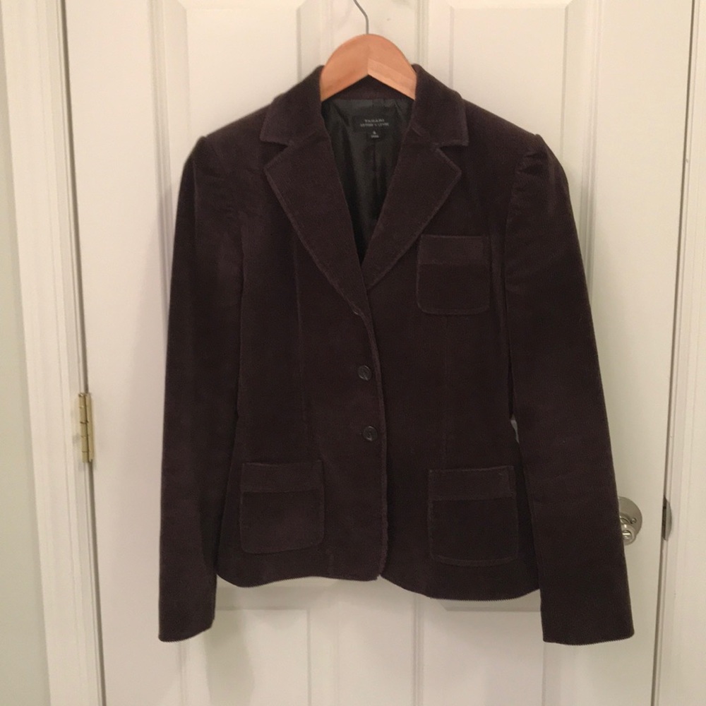 Tahari corduroy jacket